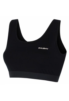 Dámské merino termo podprsenka Mebra L black