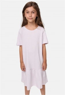 Girls Valance Tee Dress softlilac