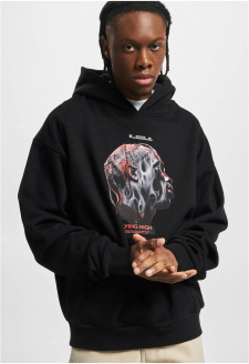 Flying High Heavy Oversize Hoodie black