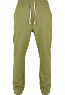 Organic Low Crotch Sweatpants newolive