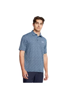 UA Playoff 3.0 Printed Polo-BLU