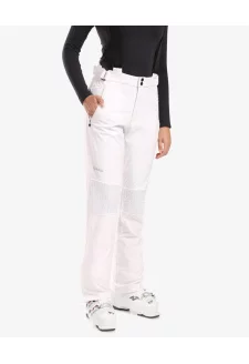 Dámské softshellové lyžařské kalhoty Kilpi DIONE-W Bílá