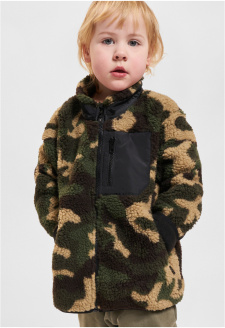 Boys Sherpa Jacket woodcamo