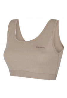 Dámská merino termo podprsenka Husky Mebra L beige