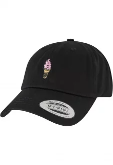 Ice Cream Dad Cap black
