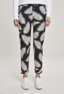 Ladies Elastic Waist AOP Pants frond