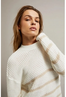 WOMEN'S SWEATER Z-SW-4543 OFF WHITE