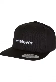 Whatever Snapback black/white