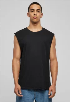 Open Edge Sleeveless Tee black