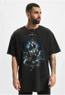 La Puissance De Lar Mer Oversize Tee acid black