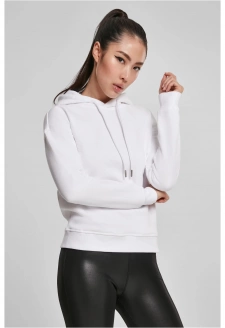 Ladies Organic Hoody white