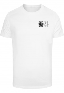 Faith Over Fear Tee white