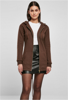 Ladies Sweat Parka brown