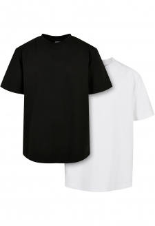 Boys Tall Tee 2-Pack black+white