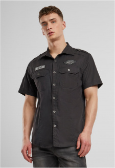 Luis Vintage Shirt Short Sleeve black