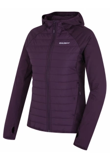 Dámská hybrid mikina Husky Arya L dark purple