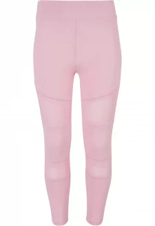 Girls Tech Mesh Leggings girlypink