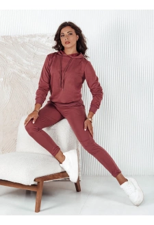 Komplet dresowy damski MIGEL bordowy Dstreet AY1090