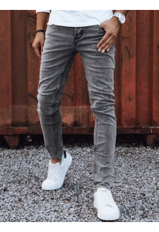 Spodnie męskie jeansowe szare Dstreet UX4233