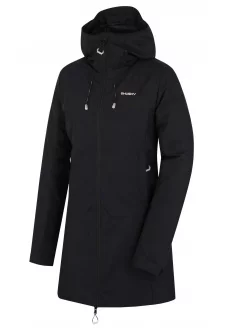 Damski hardshellowy wypełniony płaszcz Naveli L czarny