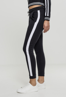 Ladies Interlock Jogpants black/white