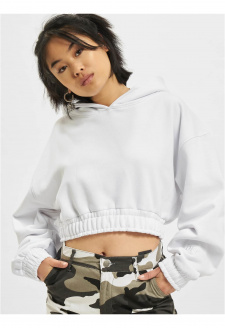 Cropped Hoody white