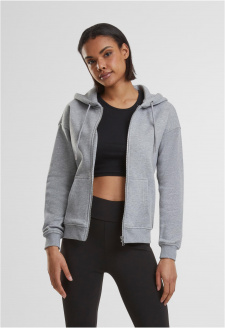 Ladies Classic Zip Hoody grey