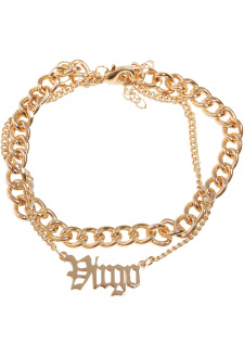 Zodiac Golden Anklet virgo