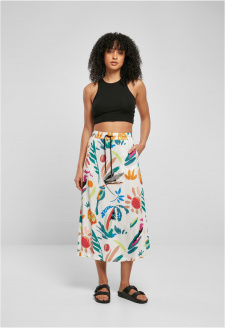 Ladies Viscose Midi Skirt whitesandfruity