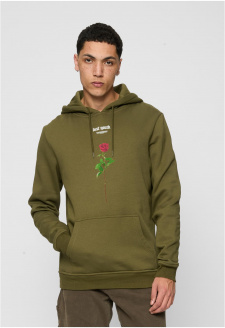 Lost Youth Rose Hoody olive