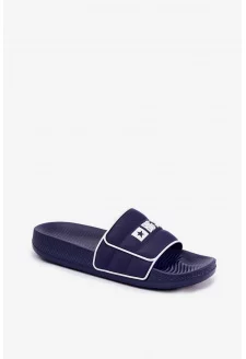 Męskie Klapki Big Star RR174A045 Granatowe