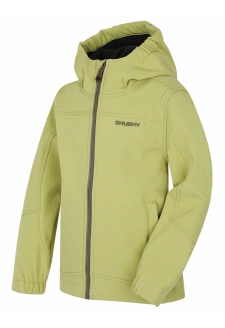Dětská softshell bunda Husky Simbo K light green