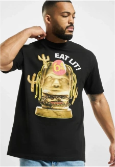 Eat Lit Oversize Tee black