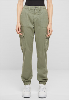 Ladies Cotton Twill Utility Pants palegreen