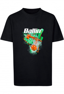 Kids Ballin' Tee black