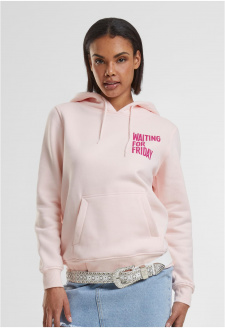 Ladies Waiting For Friday Hoody pink