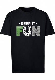 Kids Keep It Fun Tee black