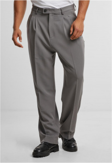 Double Pleated Dressed Pants cloudgrey