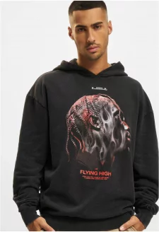 Flying High Hoodie acid black
