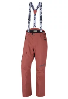 Męskie spodnie narciarskie Gili M brązowe