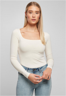 Ladies Organic Longsleeve Body whitesand