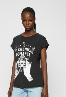 Ladies My Chemical Romance Skeleton Tee black