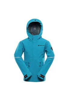 Dětská bunda s ptx membránou ALPINE PRO ZARRO caribbean sea