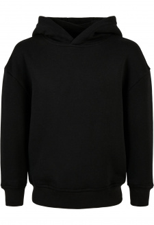 Girls Organic Hoody black