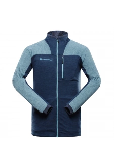 Pánská rychleschnoucí mikina ALPINE PRO ONNEC 3 milky blue