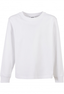 Boys Boxy Heavy Longsleeve white