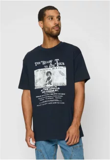 Bigie Retro Poster Tee navy