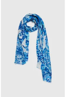 WOMEN'S SCARF L-SZ-4623 BLUE