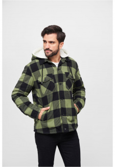 Lumberjacket Hooded black/olive