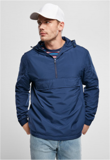 Basic Pull Over Jacket darkblue